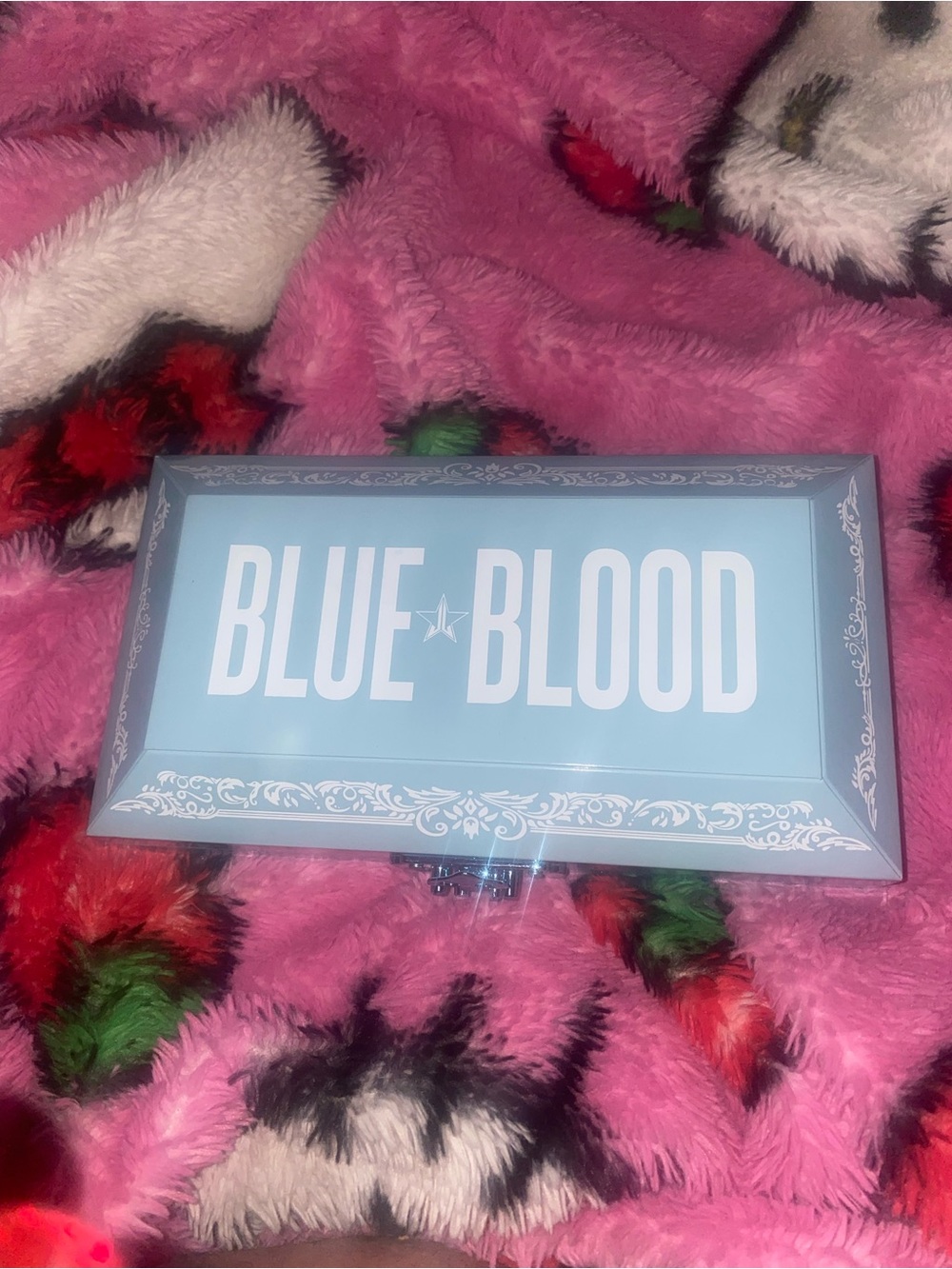 Jeffree Star Blue Blood Palette Box - Royal Blue with White Logo - Picture 4 of 7